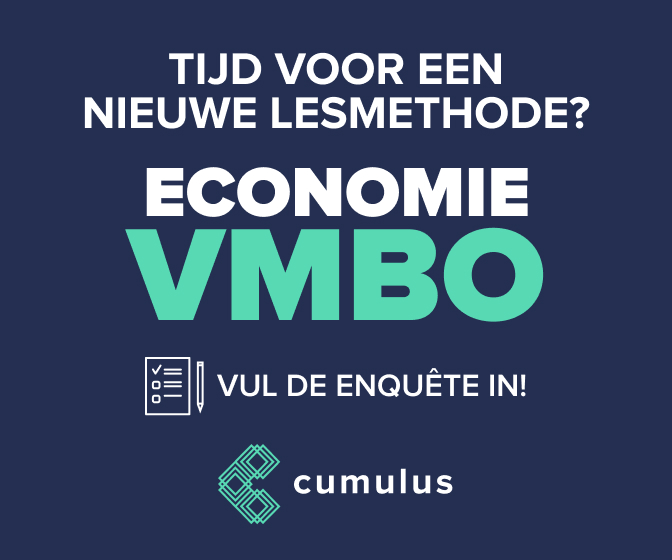 Tijd voor een nieuwe lesmethode economie vmbo? Vul de enquête in!